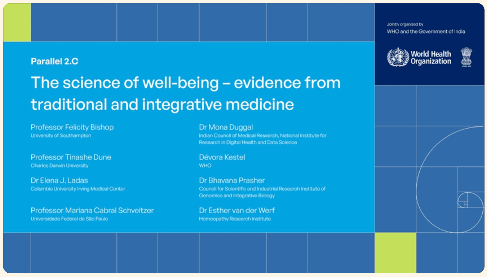 Second WHO Global Summit on Traditional Medicine